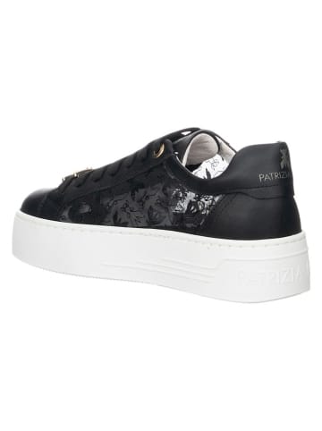 Patrizia Pepe Leren sneakers zwart