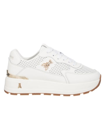 Patrizia Pepe Leren sneakers wit