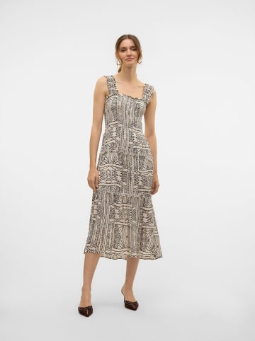Vero Moda Sukienka w kolorze beżowym