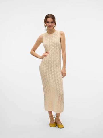 Vero Moda Sukienka w kolorze beżowym