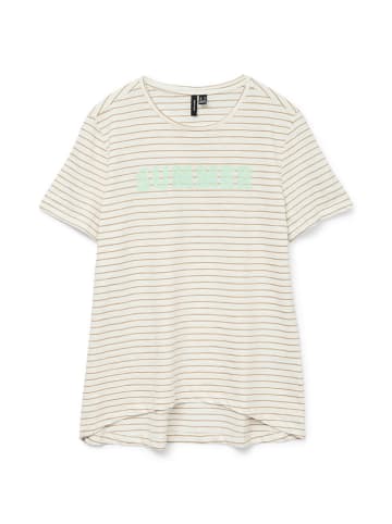 Vero Moda Koszulka "Simone" w kolorze kremowym