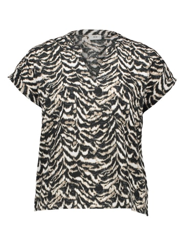 JDY Bluse in Braun/ Beige