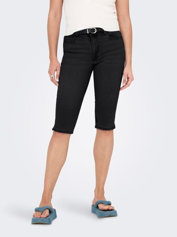 JDY Jeans-Caprihose  in Schwarz