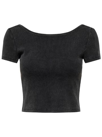 ONLY Shirt in Schwarz