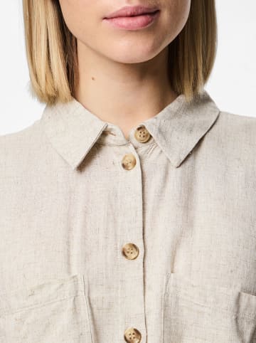 Pieces Bluse "Pia" in Sand