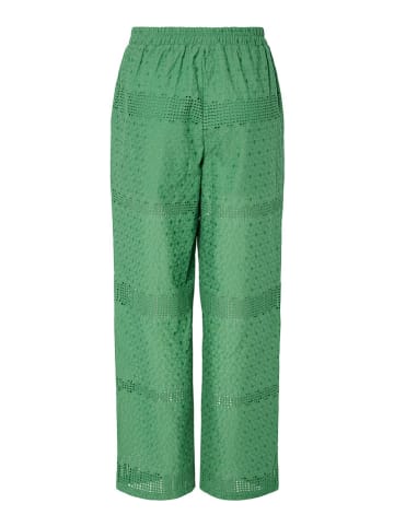 Pieces Broek "Taya" groen