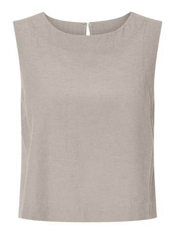 Pieces Top "Tera" grijs