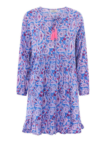 Zwillingsherz Jurk "Paisley Traum" blauw