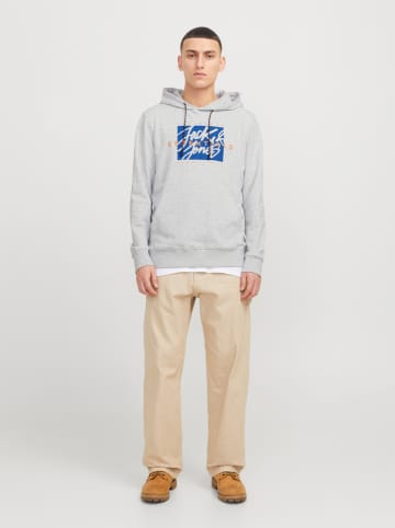 Jack & Jones Hoodie in Grau
