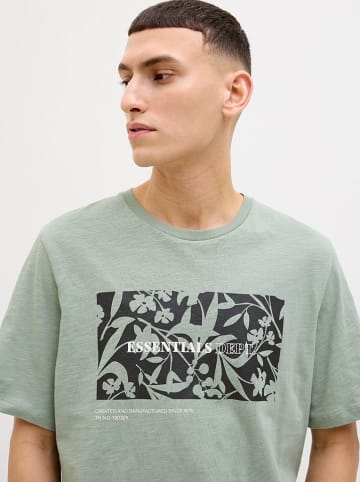 Jack & Jones Koszulka "Jeff" w kolorze zielonym