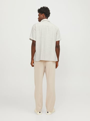 Jack & Jones Koszula "Cabana" w kolorze beżowo-białym