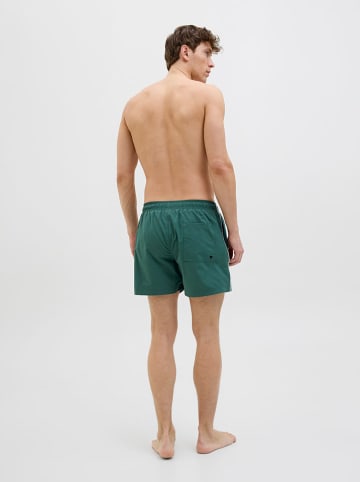 Jack & Jones Szorty kąpielowe "Maui" w kolorze zielonym