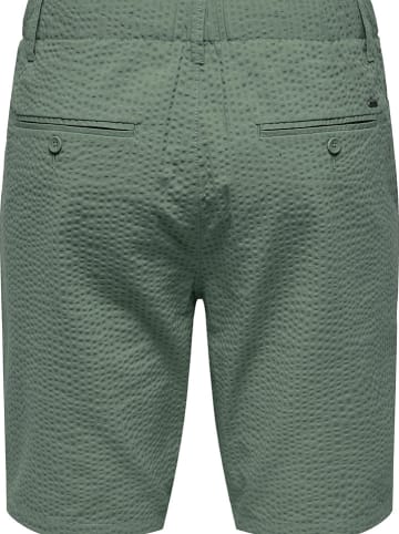 ONLY & SONS Szorty w kolorze zielonym