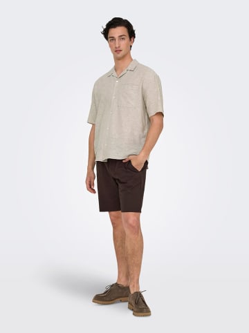 ONLY & SONS Hemd "Caiden" in Beige