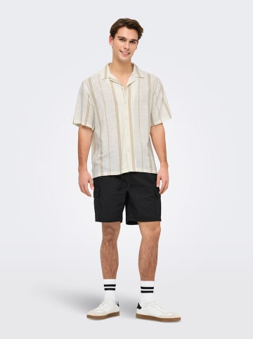 ONLY & SONS Koszula - Regular fit - w kolorze kremowym