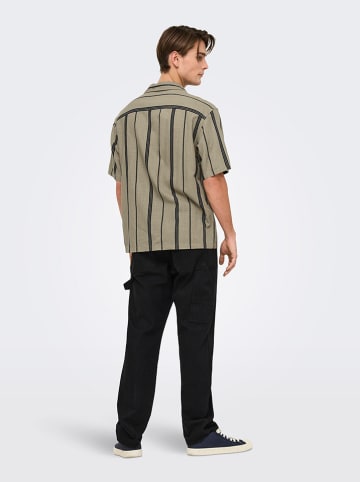 ONLY & SONS Koszula - Regular fit - w kolorze khaki