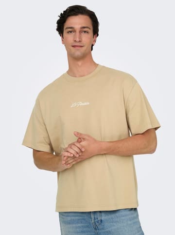 ONLY & SONS Shirt in Beige