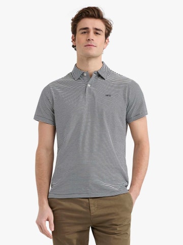 McGregor Koszulka polo w kolorze granatowo-białym