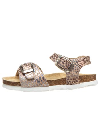 billowy Sandalen in Rosa/ Bunt