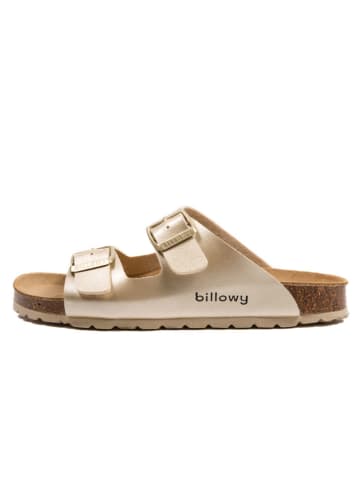 billowy Slippers goudkleurig