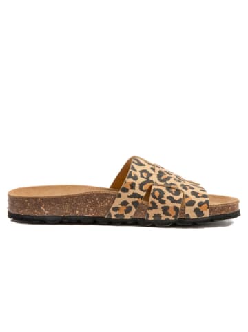 billowy Slippers bruin/beige