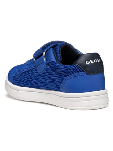 Geox Sneakersy "DJRock" w kolorze niebiesko-żółtym