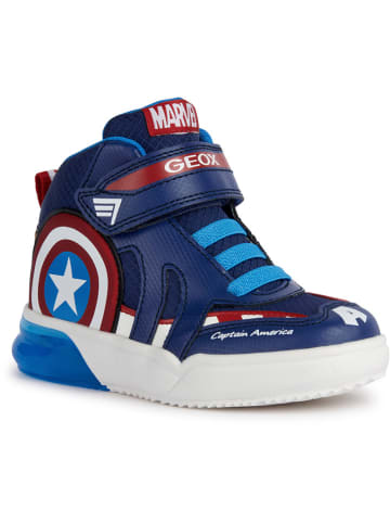 Geox Sneakersy "Grayjay" w kolorze granatowym