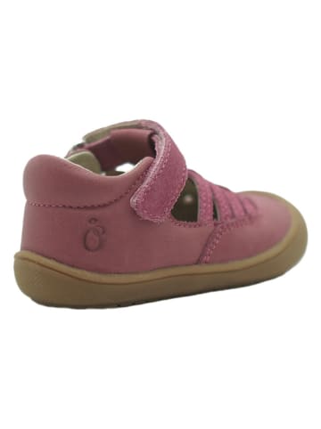 lamino Leder-Halbsandalen in Pink