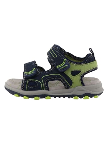 Lurchi Sandalen "Rayen-S" in Dunkelblau/ Grün