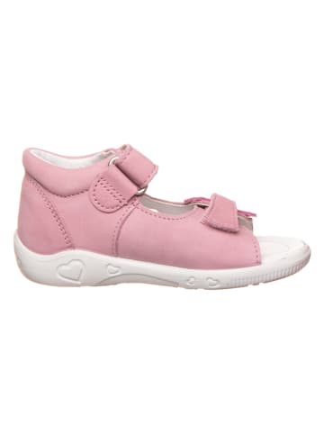 PEPINO Leder-Sandalen "Sylvie" in Rosa