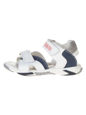 Primigi Leder-Sandalen "Play super sand" in Weiß