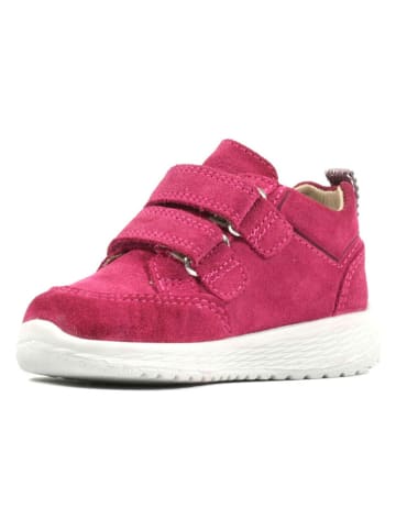 Richter Shoes Skórzane sneakersy "Tommy" w kolorze różowym