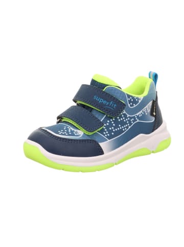 superfit Sneakersy "Cooper" w kolorze granatowo-zielono-białym
