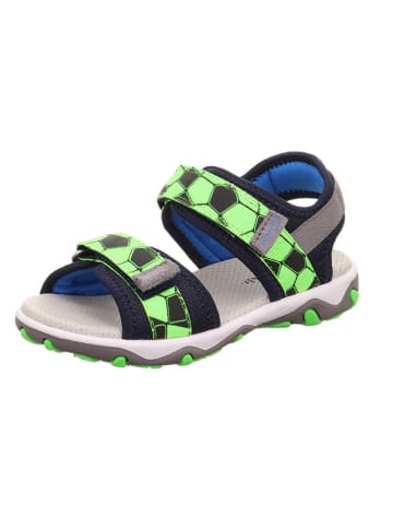 superfit Sandalen "Mike 3.0" donkerblauw/groen/grijs