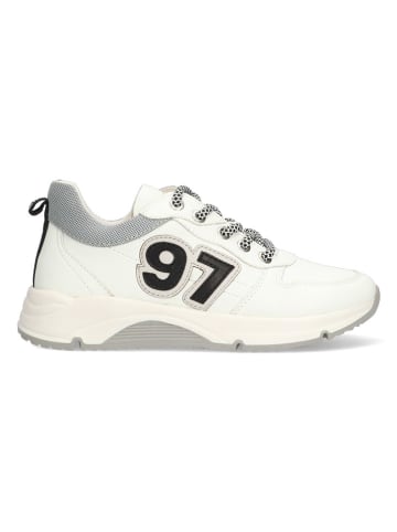 Vingino Leren sneakers wit