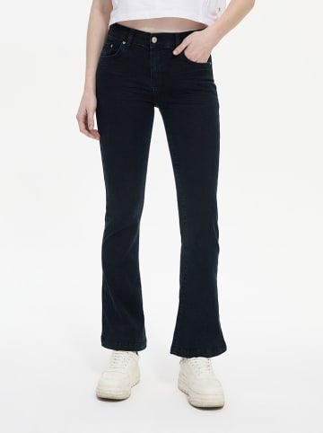 LTB Spijkerbroek - flare fit - zwart
