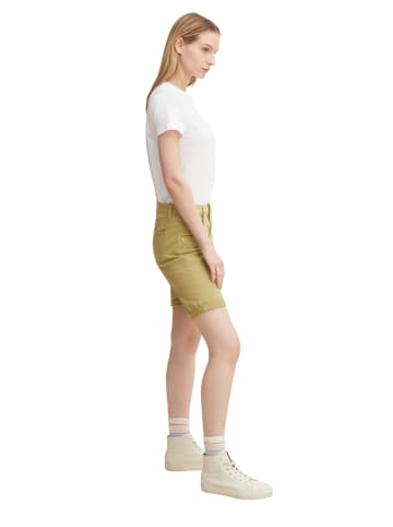 Tom Tailor Shorts in Oliv