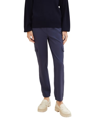 Tom Tailor Cargobroek donkerblauw
