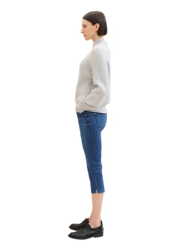 Tom Tailor Capri-spijkerbroek donkerblauw