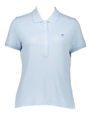 Gant Koszulka polo w kolorze błękitnym