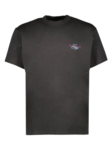 Cars Jeans Koszulka "Edge" w kolorze czarno-szarym
