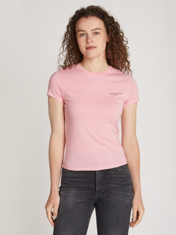 TOMMY JEANS Koszulka w kolorze jasnoróżowym