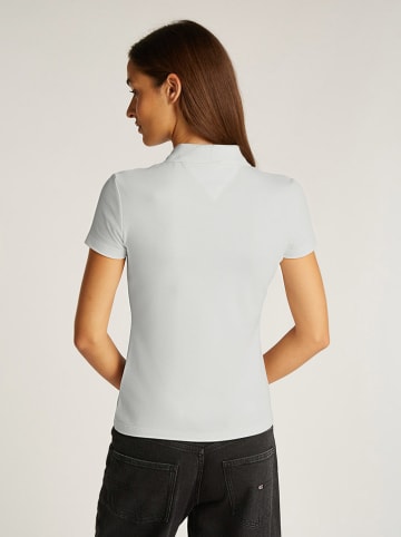 TOMMY JEANS Koszulka polo w kolorze białym