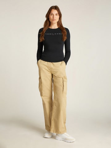 TOMMY JEANS Koszulka w kolorze czarnym