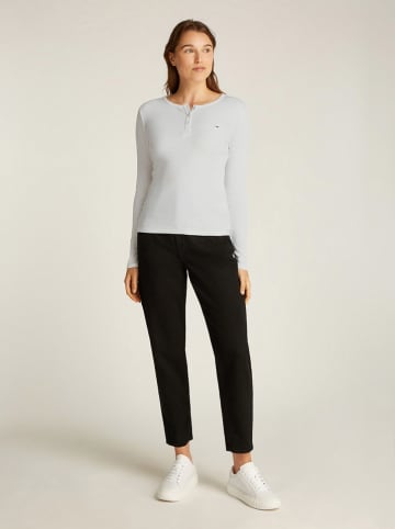 TOMMY JEANS Longsleeve in Weiß