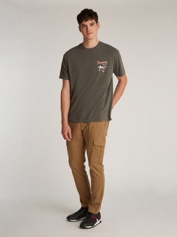 TOMMY JEANS Koszulka w kolorze antracytowym
