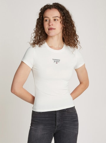 TOMMY JEANS Koszulka w kolorze kremowym