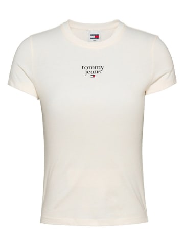 TOMMY JEANS Koszulka w kolorze kremowym