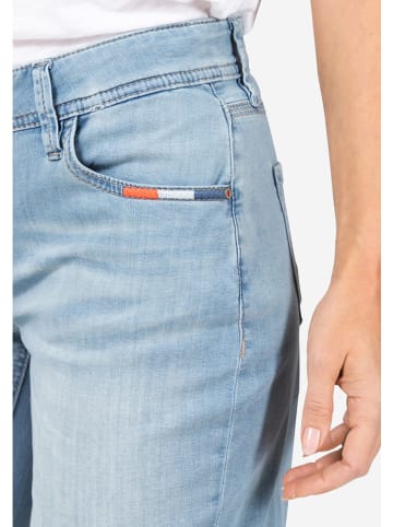 Timezone Spijkershort "Alexa" - regular fit - lichtblauw