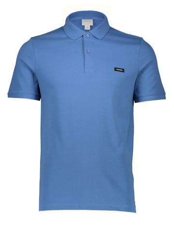 Calvin Klein Koszulka polo w kolorze niebieskim